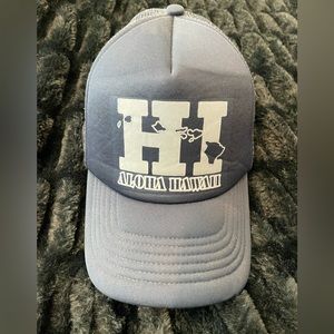 Aloha Hawaii HI Navy Trucker Hat